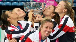 Francia ganó su tercera Copa Federación en tenis femenino