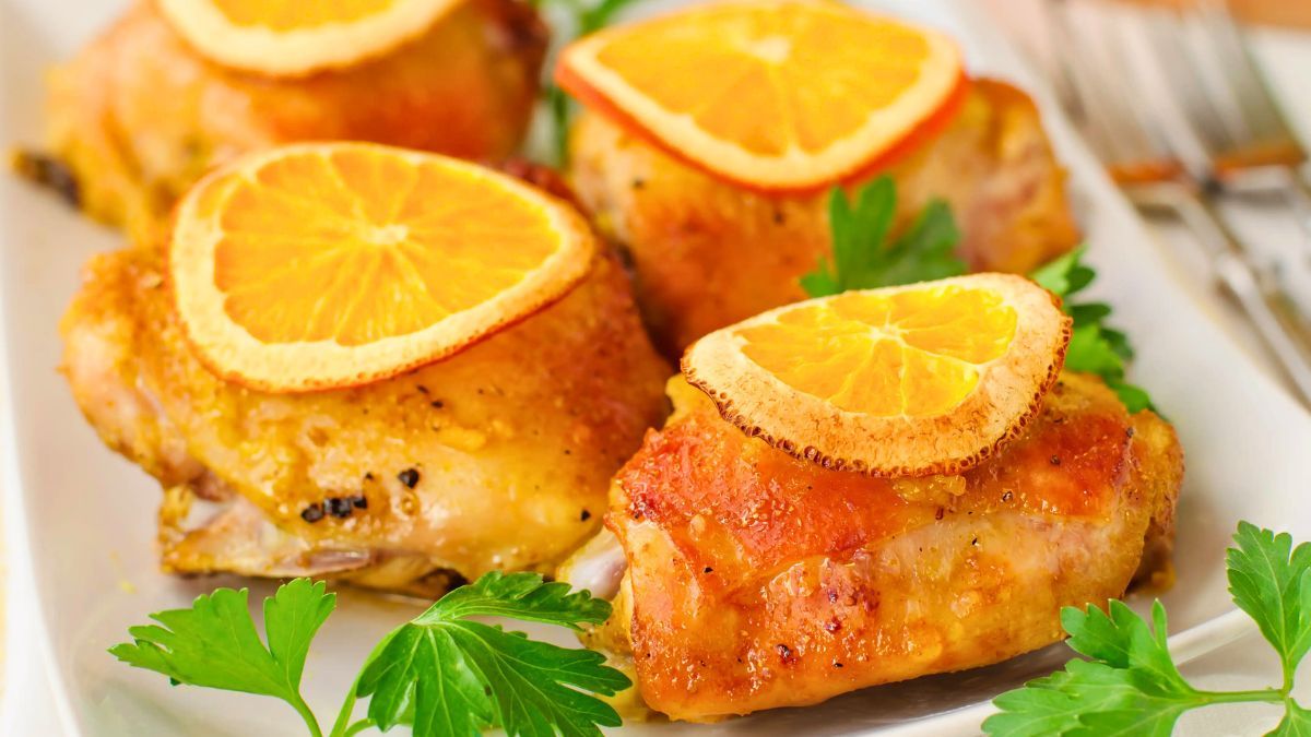 Recetas: pollo a la naranja. Foto: gentileza Prensa Libre.