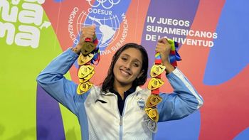 Agostina Hein brilló en la natación de los Juegos Sudamericanos de la Juventud y apunta a Los Ángeles 2028 Agostina Hein brilló en la natación de los Juegos Sudamericanos de la Juventud y apunta a Los Ángeles 2028