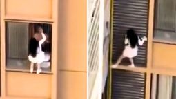 La amante viral: estuvo con un hombre casado e intentó escaparse por un piso 13 al ser descubierta