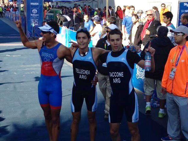 Triatlón individual: gran labor de los argentinos en los Odesur