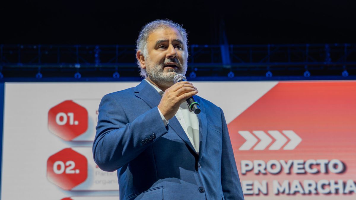 Fabián Gregorio,CEO de PSJ Cobre Mendocino, en el “Vancouver” de los Andes.