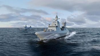 Israel presenta un barco híbrido que aumenta el poder de sus fragatas Israel presenta un barco híbrido que aumenta el poder de sus fragatas
