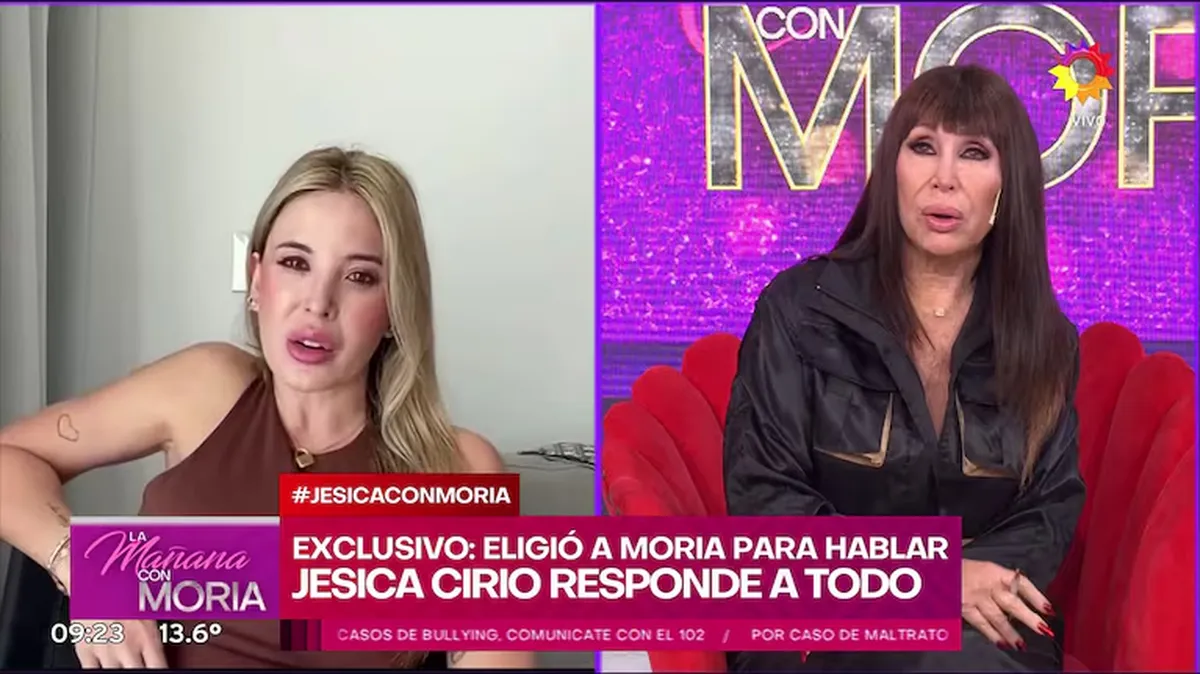 La reacción de Jesica Cirio al posteo de Sofía Clerici. La reacción de Jesica Cirio al posteo de Sofía Clerici.