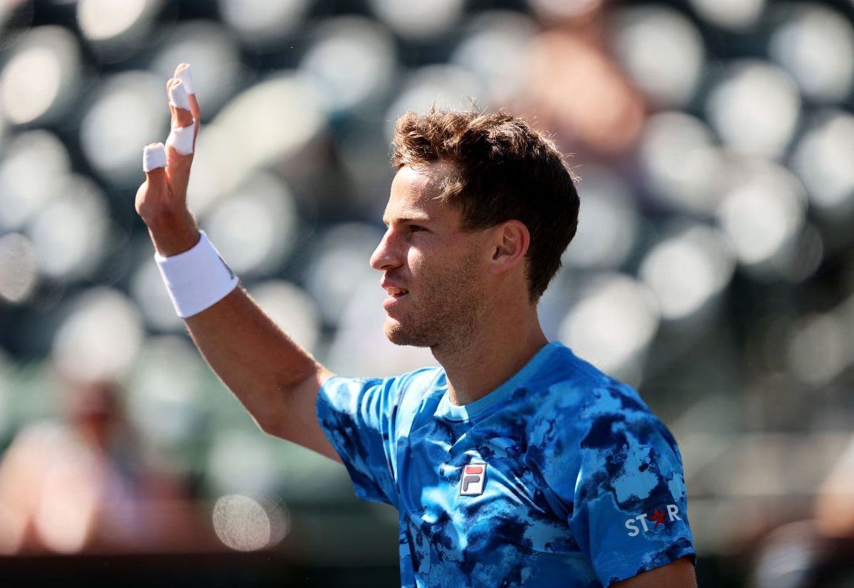 Diego Schwartzman pasó por primera vez a cuartos en Indian Wells