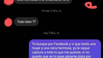 Le habló un tipo casado y tomó una drástica decisión