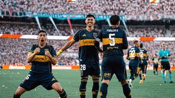 Adam Bareiro vivió de manera especial el triunfo en el Superclásico. Adam Bareiro vivió de manera especial el triunfo en el Superclásico.