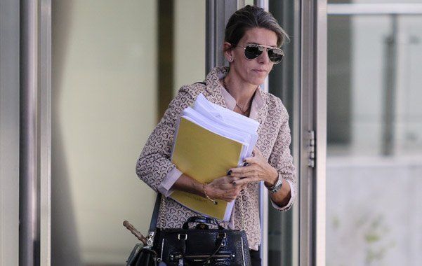 La jueza Sandra Arroyo Salgado, la ex mujer del fiscal Alberto Nisman.