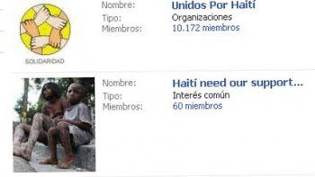 Haití moviliza las redes sociales