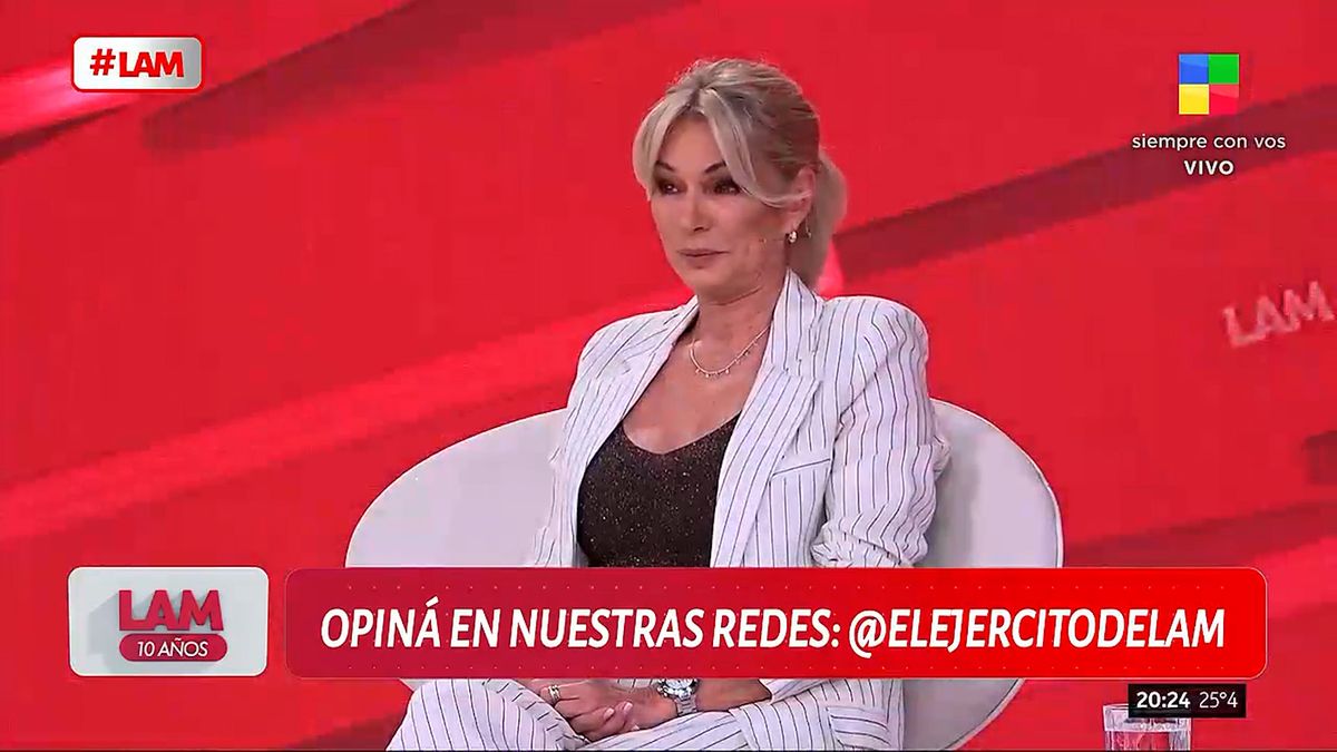 La emoci&oacute;n de Yanina Latorre por la muerte de su pap&aacute;.