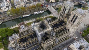 Una foto de 1.000 millones de píxeles muestra en detalle cómo quedó Notre Dame