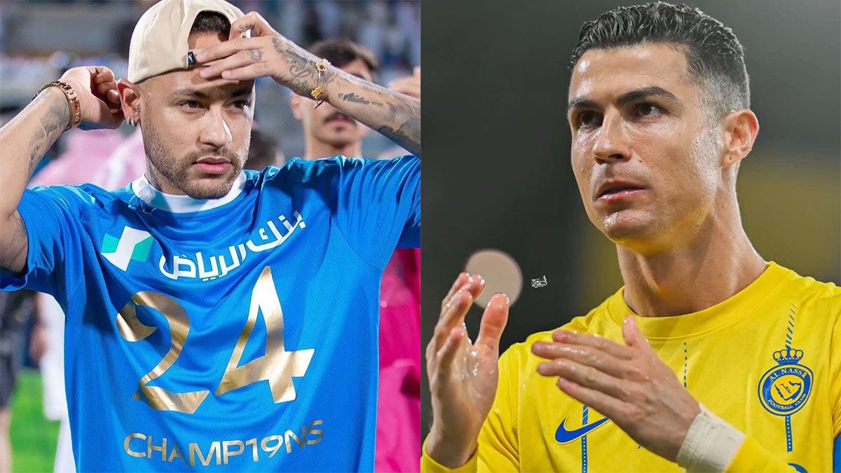 Video: la gran chicana de Neymar contra Cristiano Ronaldo