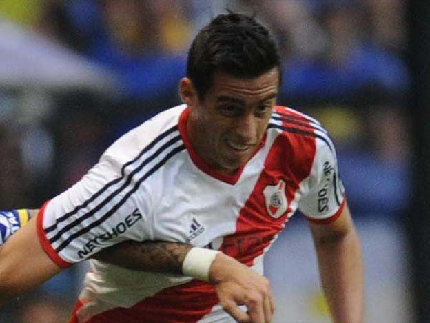 Ramiro Funes Mori, defensor de River. Ramiro Funes Mori, defensor de River.