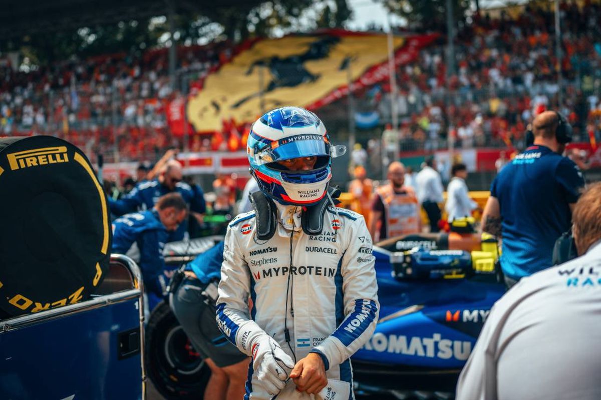 Franco Colapinto terminó en el puesto 12 en su primera carrera Sprint en la Fórmula 1. Franco Colapinto terminó en el puesto 12 en su primera carrera Sprint en la Fórmula 1.