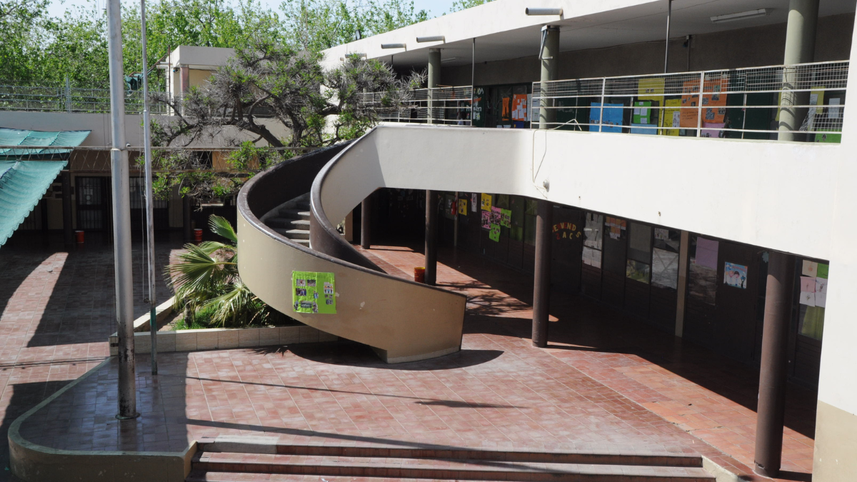 El niño que llevó un cuchillo a la escuela cursa el segundo ciclo.