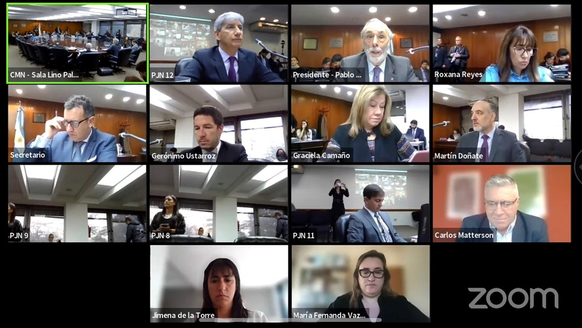 Un momento de la exposición del juez Walter Bento en el Consejo de la Magistratura.