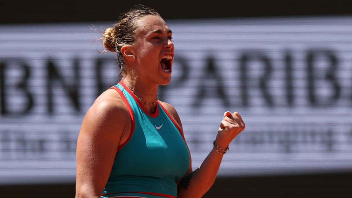 Aryna Sabalenka venció a Iga Swiatek y se convirtió en finalista de Roland Garros.
