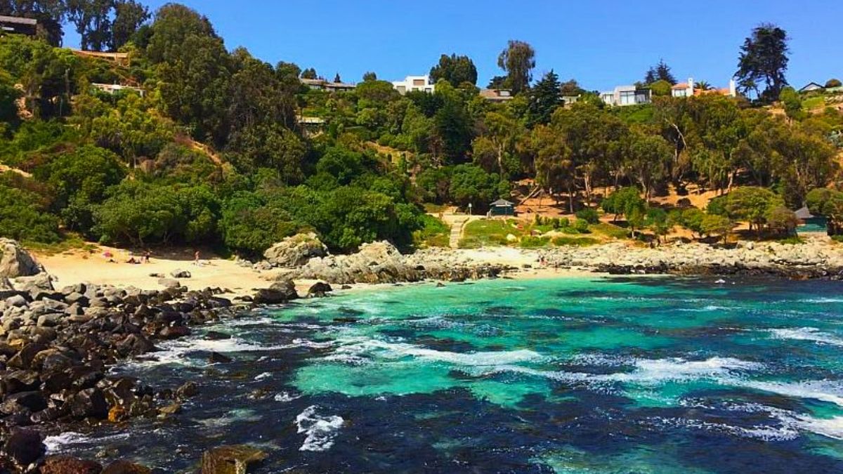 Las hermosas vistas que ofrece este pueblo de Chile. Las hermosas vistas que ofrece este pueblo de Chile.