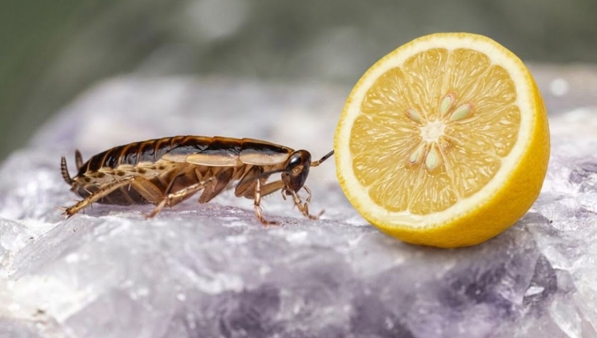El aroma del limón es detestado por las cucarachas.&nbsp;