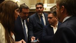 Una votación histórica para el desarrollo de la minería. Martín Kerchner debió presidir la sesión. Una votación histórica para el desarrollo de la minería. Martín Kerchner debió presidir la sesión.