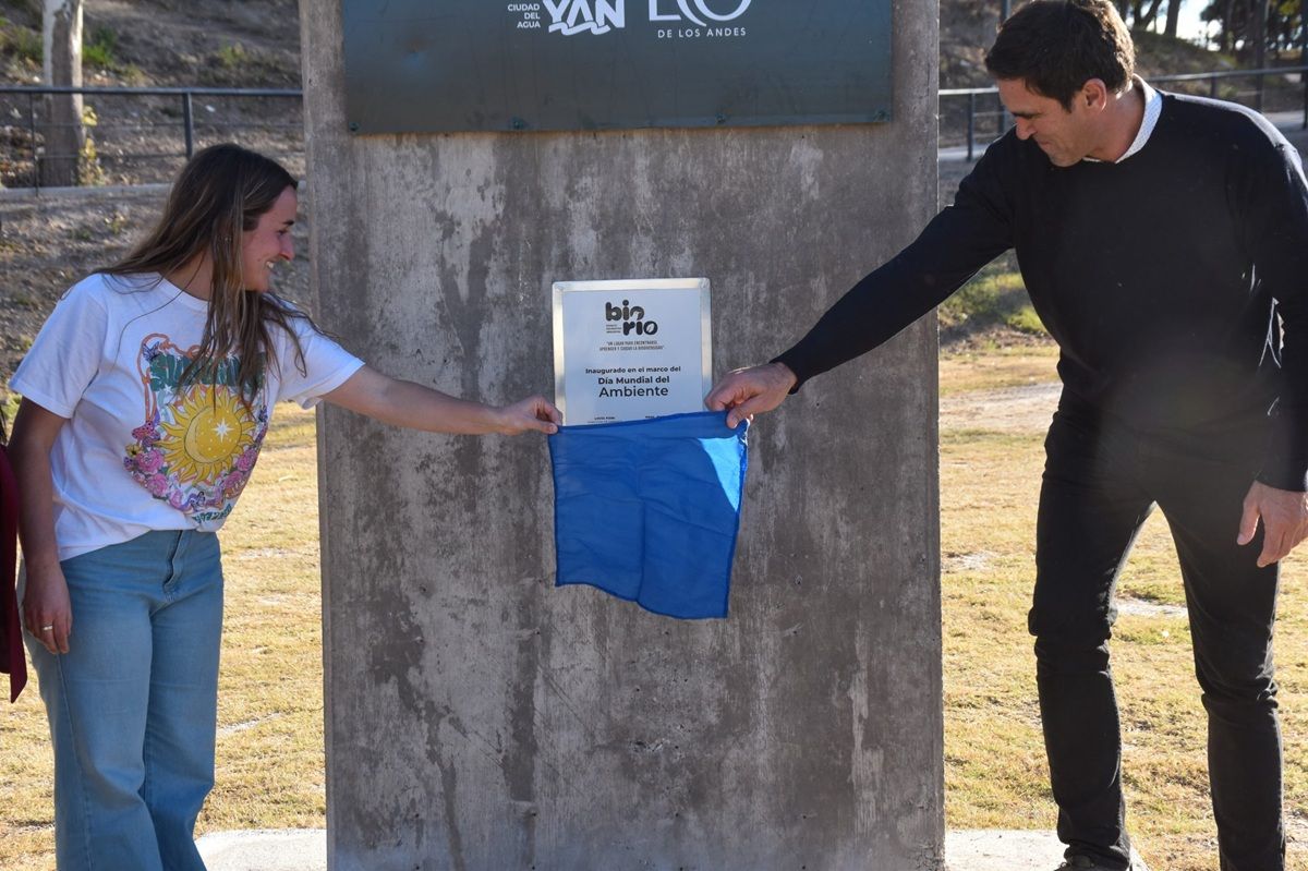 Tunuyán inauguró un espacio recreativo y educativo diseñado para fomentar el cuidado del ambiente.