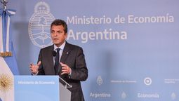 Sergio Massa, ministro de Economía y candidato a la presidencia de Unión por la Patria.