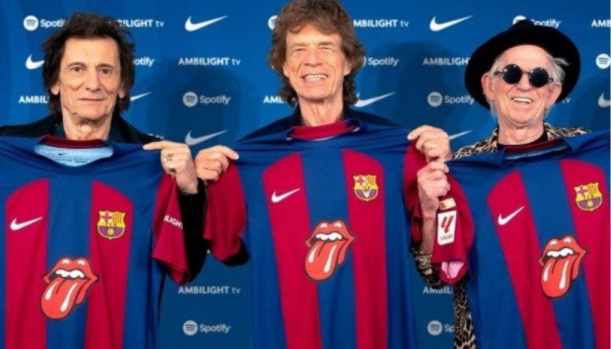 Barca Stones. El Barcelona jugará el clásico contra el Real Madrid con la lengua de Los Stones. Barca Stones. El Barcelona jugará el clásico contra el Real Madrid con la lengua de Los Stones.