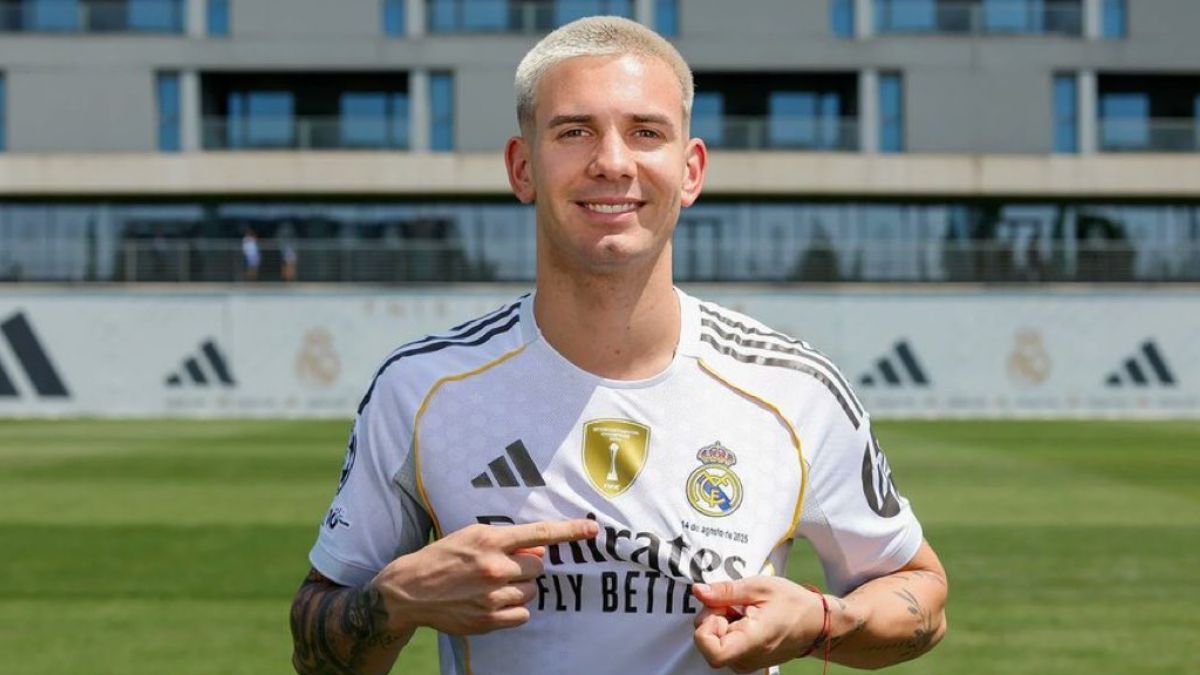 Franco Mastantuono fue presentado como nuevo jugador del Real Madrid. 