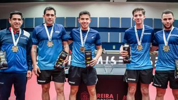 Tenis de mesa: Argentina, con tres mendocinos, es campeón sudamericano