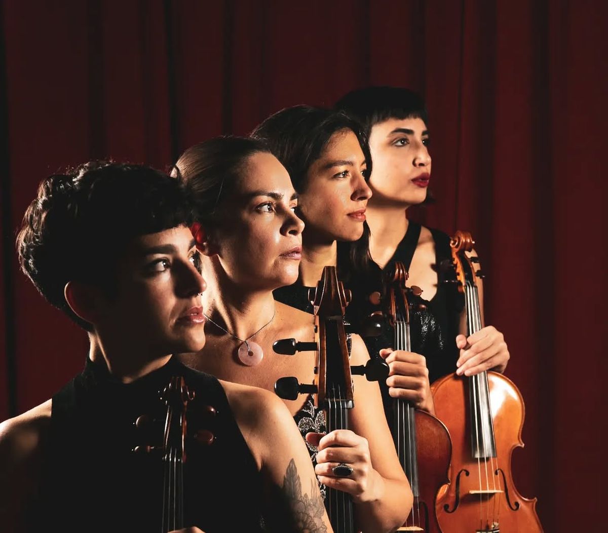 El cuarteto Entramadas se presentará el martes en el Museo Fader junto a una pareja femenina de tango. El cuarteto Entramadas se presentará el martes en el Museo Fader junto a una pareja femenina de tango.