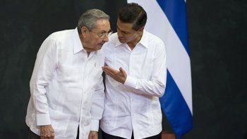 Raúl Castro llegó a México tras un largo distanciamiento
