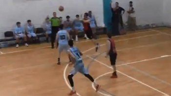 De Mendoza al mundo: San Martín metió un tremendo triple de aro a aro
