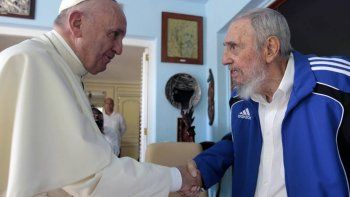 El Papa Francisco se reunió con Fidel Castro