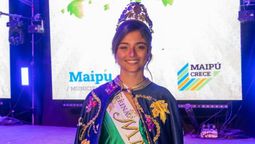 Trinidad Guidarellim nueva Reina de la Vendimia de Maipú.