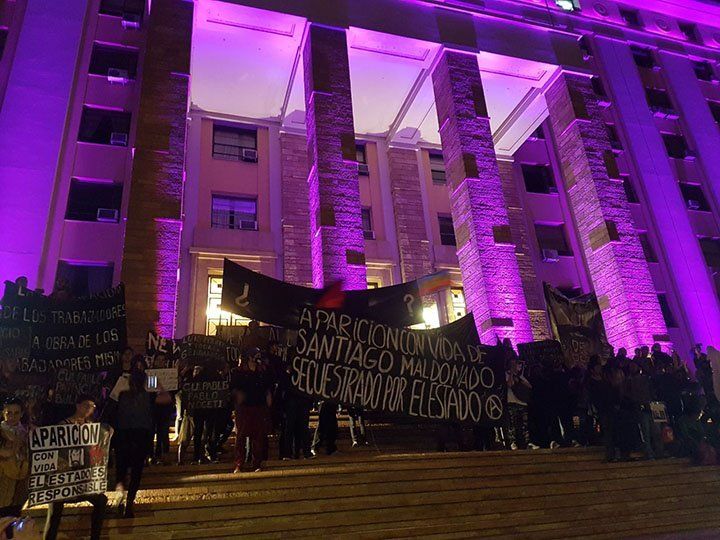 Unas 3.000 personas marcharon por Santiago Maldonado