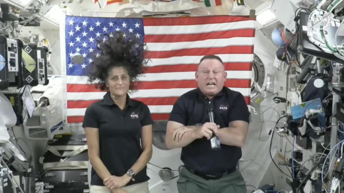 Suni Williams y Butch Wilmore, los astronautas atrapados en el espacio. Suni Williams y Butch Wilmore, los astronautas atrapados en el espacio.