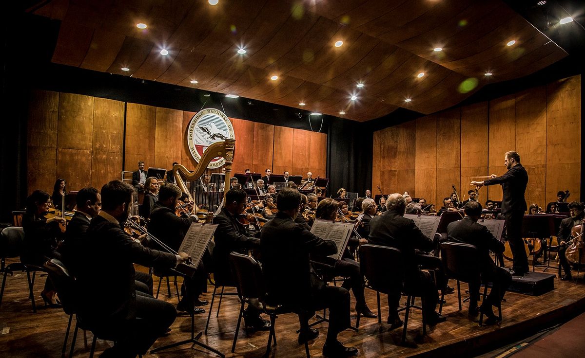La Orquesta Sinfónica de la UNCuyo actuará en la Fiesta de la Cosecha de la Vendimia 2023.