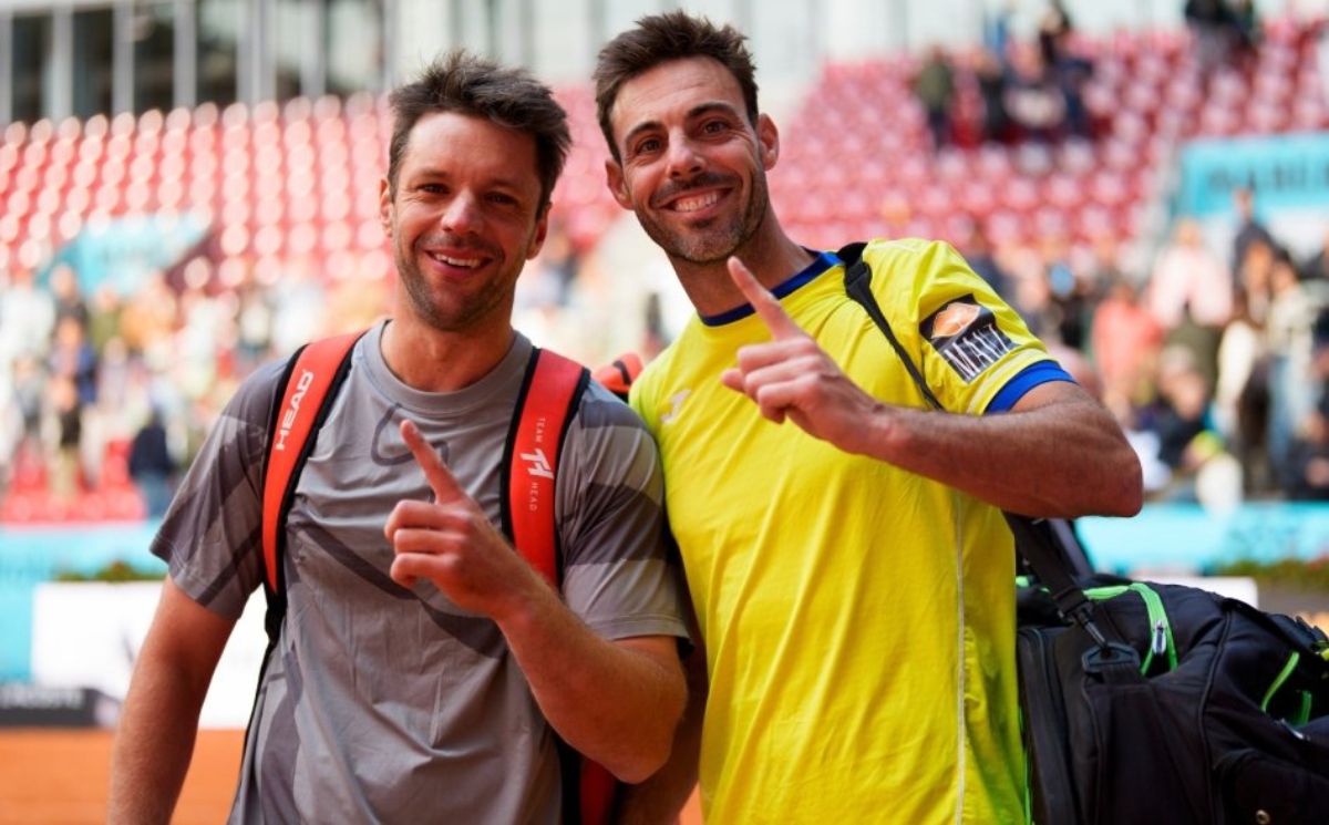 Zeballos y Granollers ganaron este domingo en Roma.