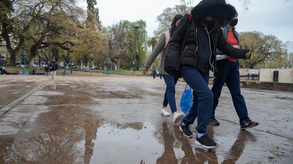 Se espera un miércoles lluvioso en Mendoza. 