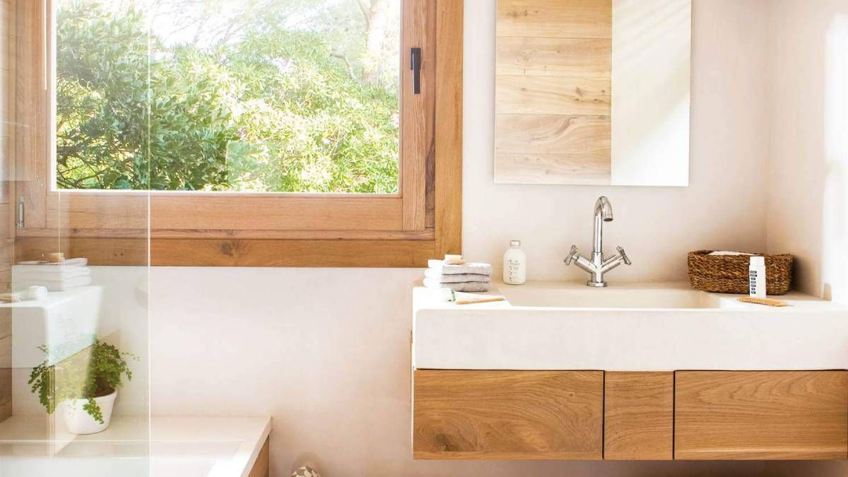 Cómo reformar un mini baño: 8 tendencias de decoración.
