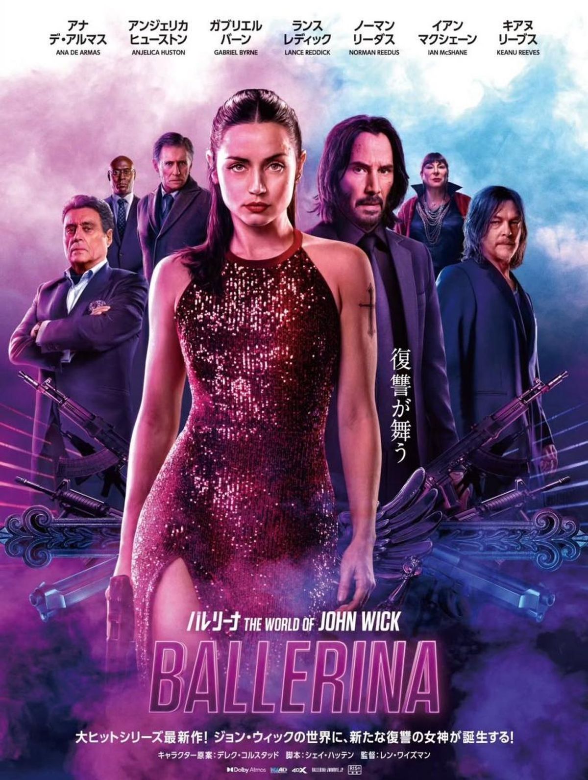 Spin- off. Keanu Reeves y Ana de Armas brillan en Ballerina.