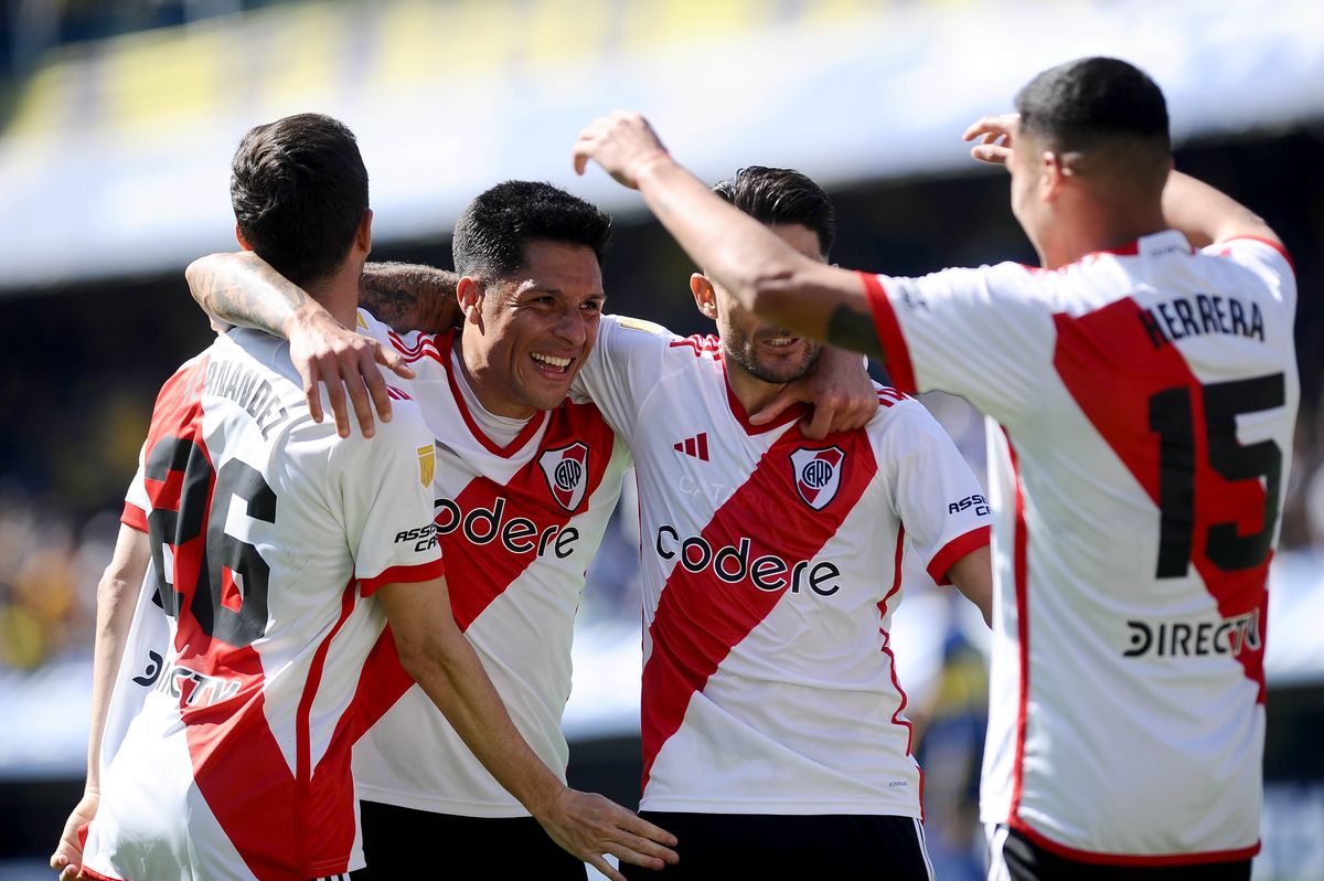 Enzo Pérez fue una de las figuras de River ante Boca Enzo Pérez fue una de las figuras de River ante Boca