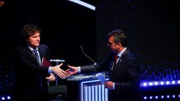 Massa y Milei mano a mano. En la provincia también se juegan las cartas finales.&nbsp;