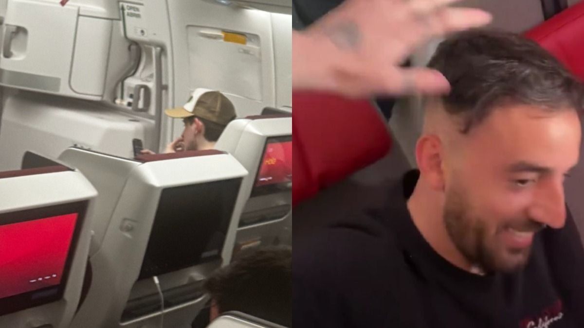 Tensión en el aire. A Dillom lo insultaron por redes pero su agresor coincidió con él en el mismo avión. Tensión en el aire. A Dillom lo insultaron por redes pero su agresor coincidió con él en el mismo avión. 
