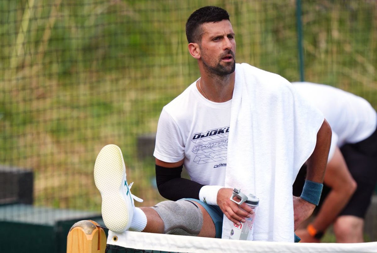 Djokovic se mostrò en buena forma.