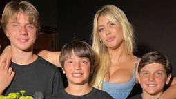 ¡Impactante! Uno de los hijos de Wanda Nara quiso intervenir y usar su fuerza para defender a sus hermanas