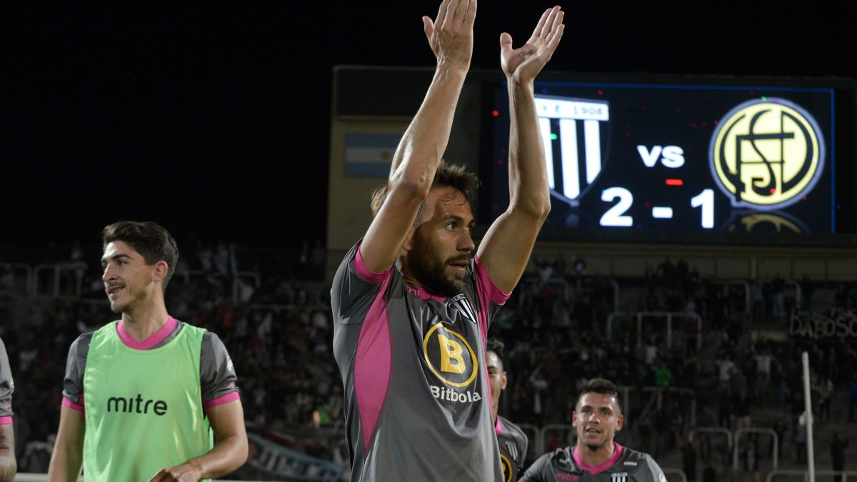 Matías Villarreal el motor del Lobo en el mediocampo.