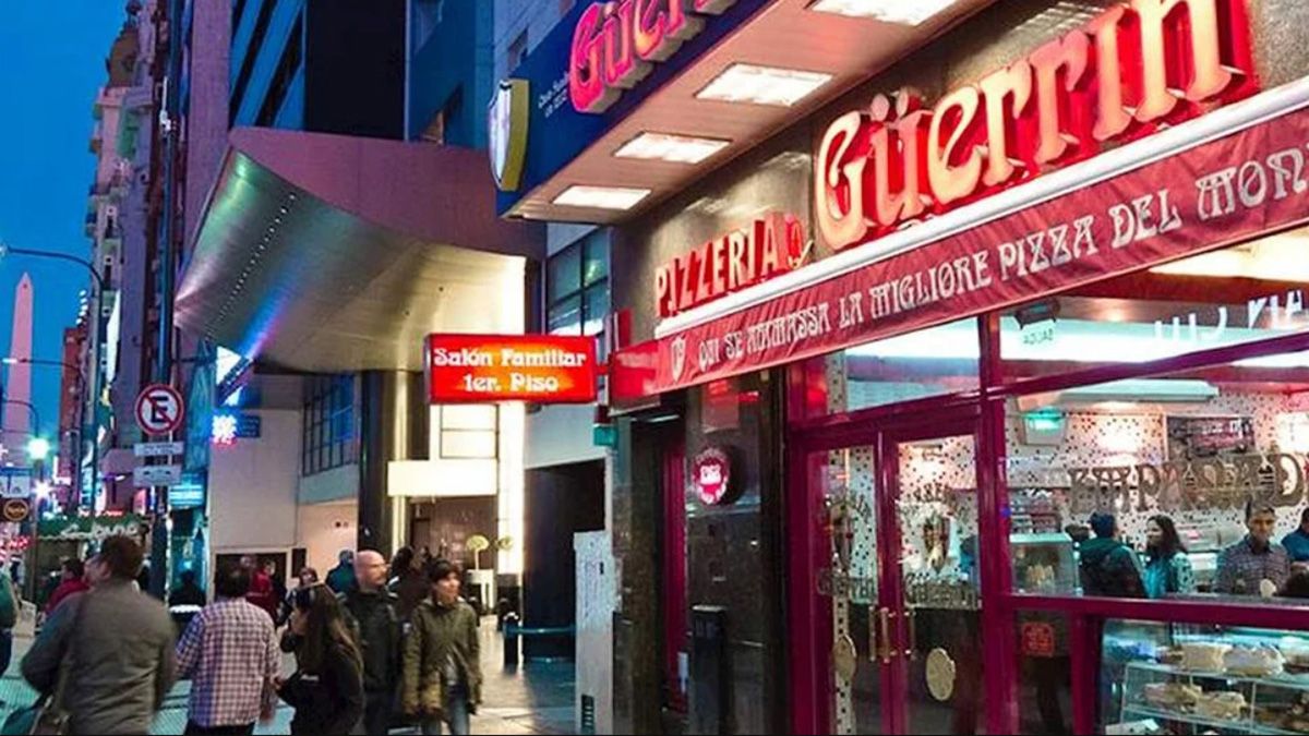 Gastronimía argentina: la pizzería Güerrin, entre las mejores del país en el ranking Gastronimía argentina: la pizzería Güerrin, entre las mejores del país en el ranking