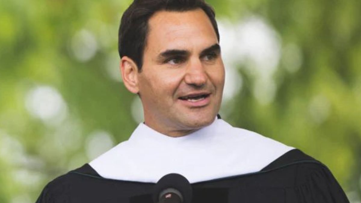 Roger Federer dio un discurso en el Darmouth College sobre las enseñanzas que le dejó el tenis.
