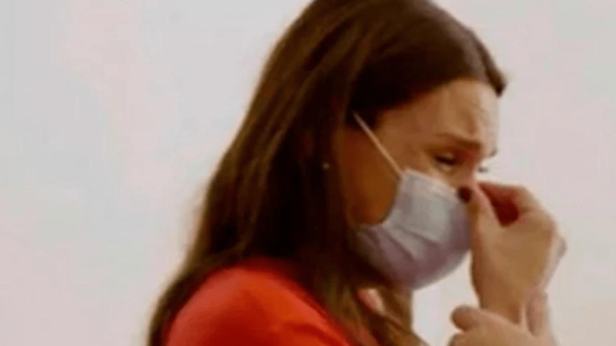 El desgarrador llanto de Pampita captado ¡en vivo!